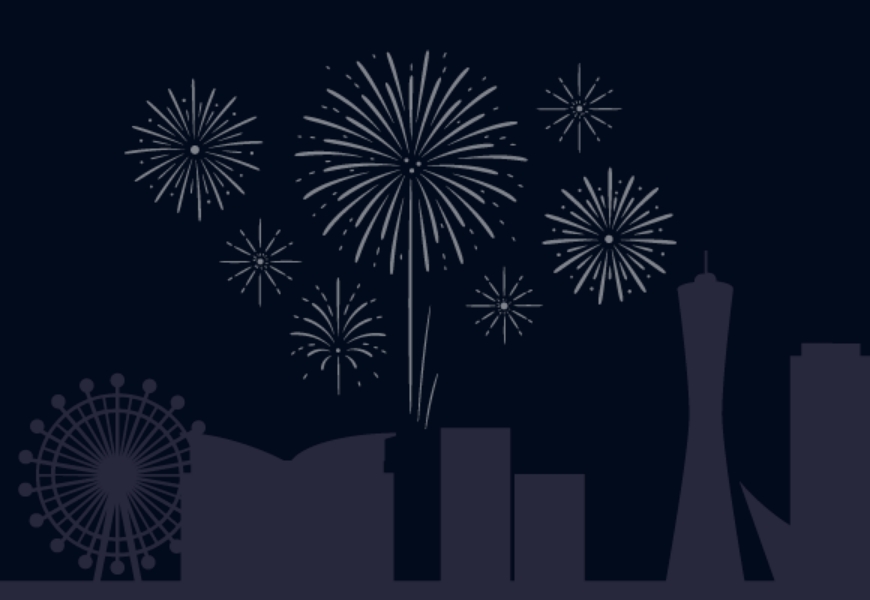 静寂花火のイラスト