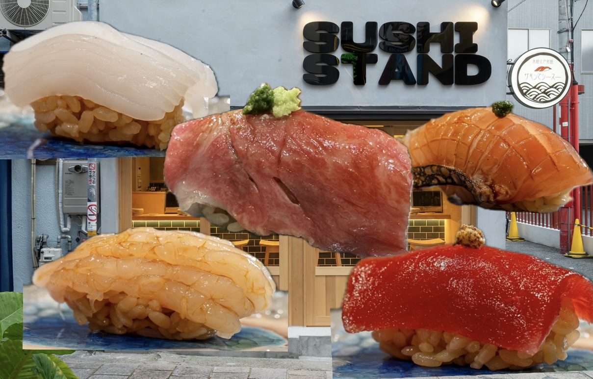 本格江戸前鮨ザギンでシースー南京町