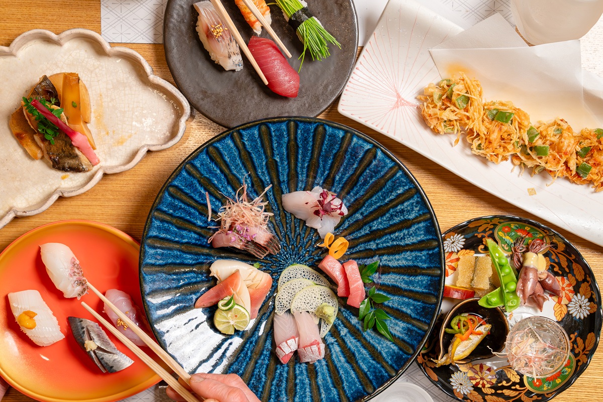 寿司と日本酒　ながり鮨本店